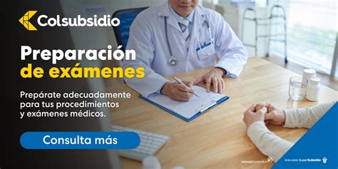 Colsubsidio Exámenes y Procedimientos Médicos